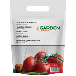 Pomidorų ir paprikų trąšos GARDEN CENTER, 2 kg