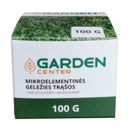 Mikroelementinės geležies trąšos GARDEN CENTER, 100 g