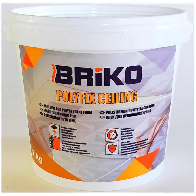 Klijai briko Polyfix Ceiling 1kg