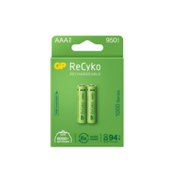 Įkraunami elementai GP RECYKO AAA, 950mAh, 2 vnt.