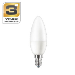 LEMP LED B35 6W E14 620LM 2700K PL/MAT