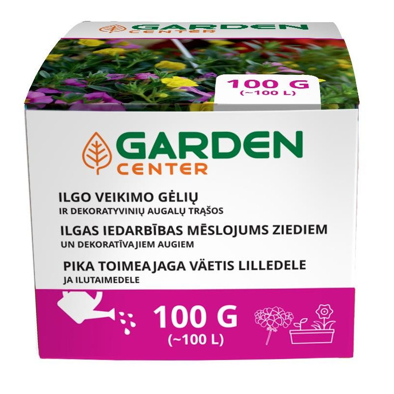 Ilgo veikimo trąšos augalams Garden Center, 100 g