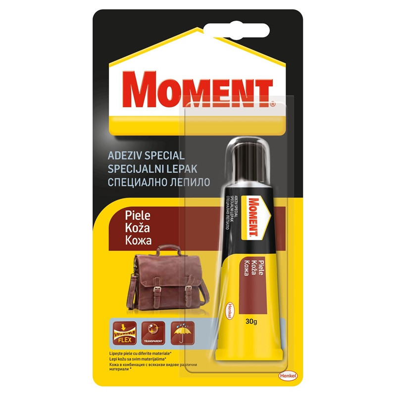 Klijai kontaktiniai Moment Leather, 30 g