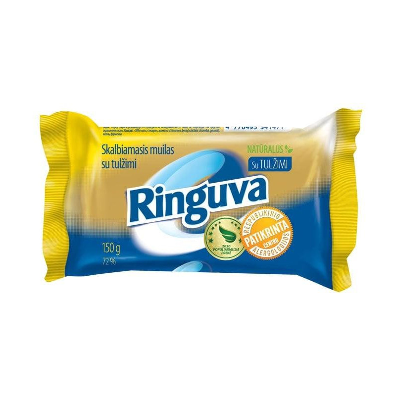 Skalbimo muilas Ringuva, su tulžimi, 150 g