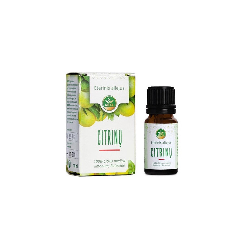 Citrinų eterinis aliejus MĖTA, 10 ml