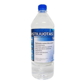 Distiliuotas vanduo, 1 l