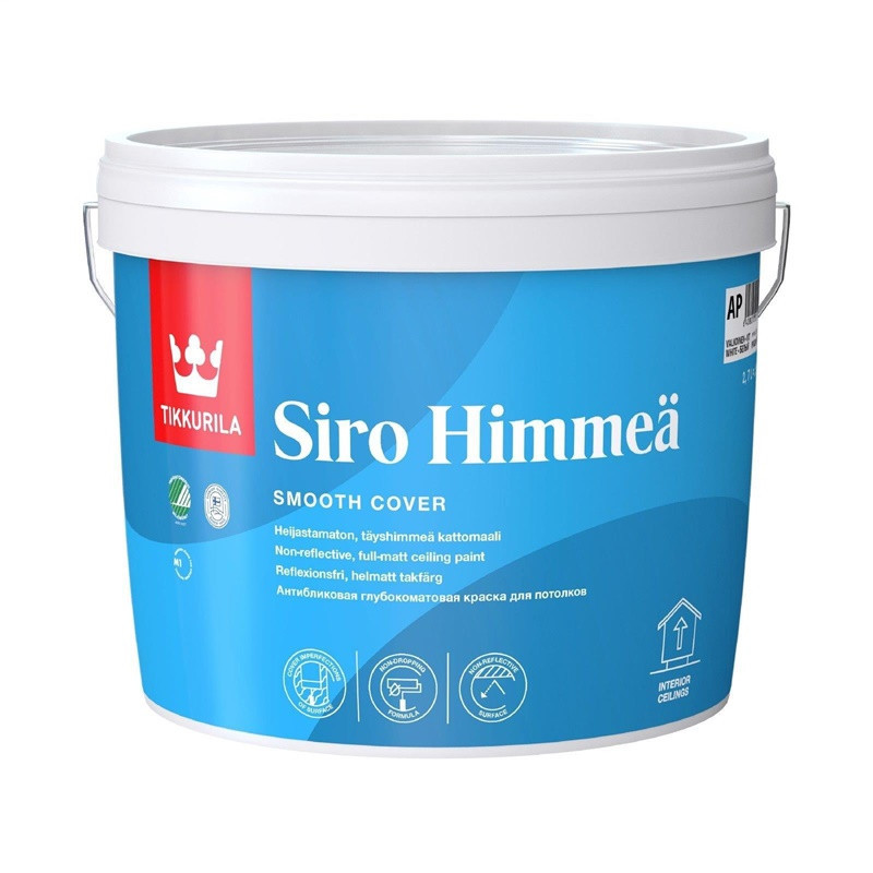 Lubų dažai Tikkurila Siro Himmea, balti, 2.7 l