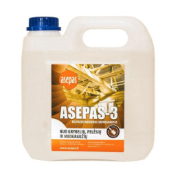 Antiseptikas Asepas-3, bespalvis, 3 l