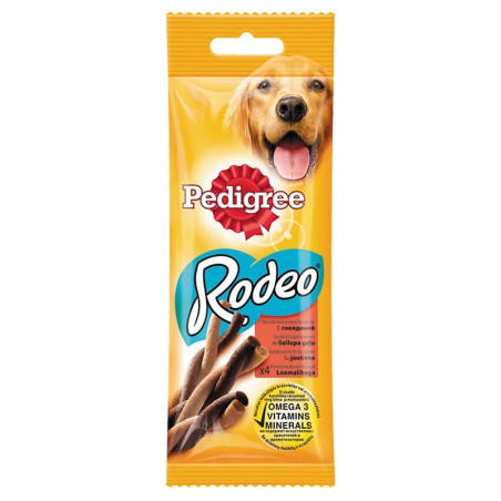 Skanėstai šunims Pedigree Rodeo, 70 gr