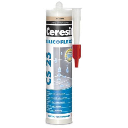 Sanitarinis hermetikas Ceresit CS25, Siena (47), 280 ml