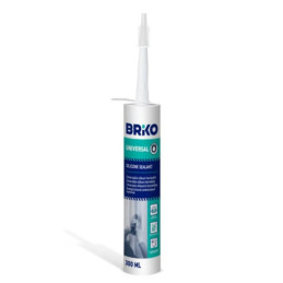 Universalus hermetikas Briko 300ml, baltas