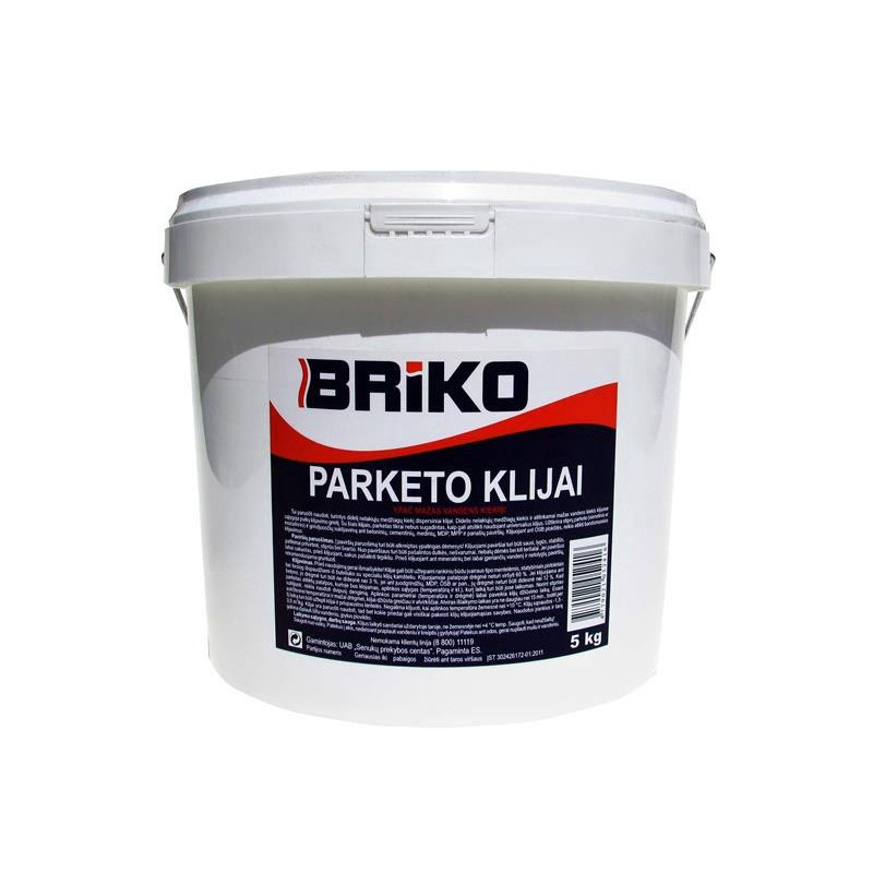 Parketo klijai Briko, 5 kg