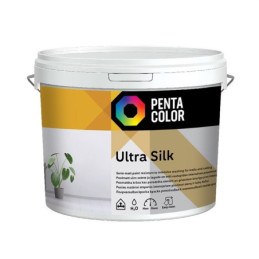 Dispersiniai dažai Pentacolor Ultra Silk, balti, 10 l