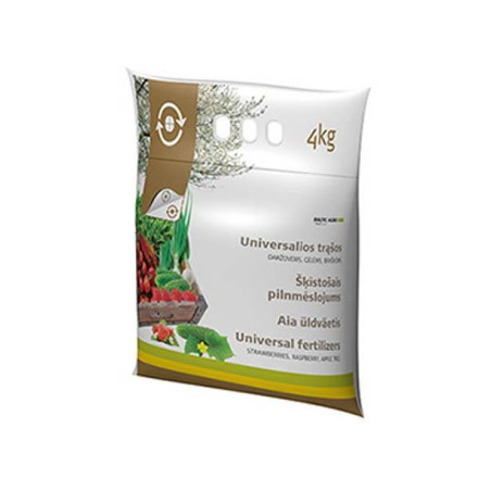 Trąšos universalios sodui Baltic Agro, 4 kg