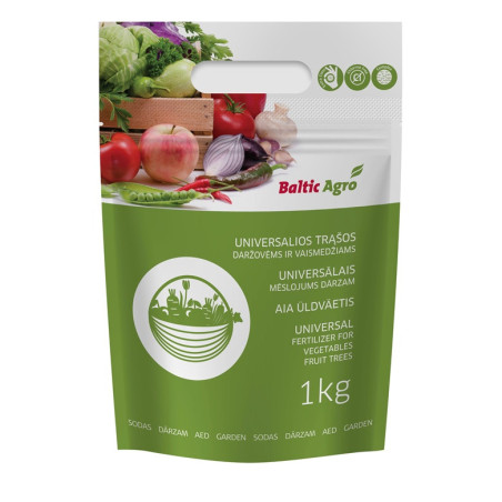 Trąšos universalios organinės Baltic Agro, 1 kg