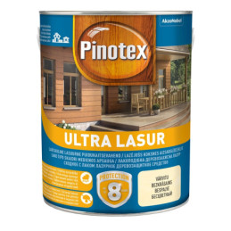 Impregnantas Pinotex Ultra Lasur EU, bespalvis, 3 l