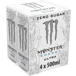 Energinis gėrimas Monster Zero Ultra 4 x 500ml
