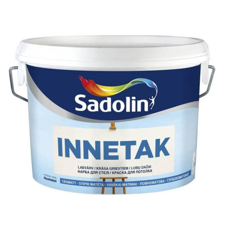 Dažai Sadolin Innetak 2, balti, 2.5 l