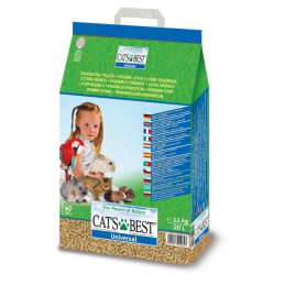 Kačių ir mažų gyvūnų kraikas, universalus, Cats Best, 20 l