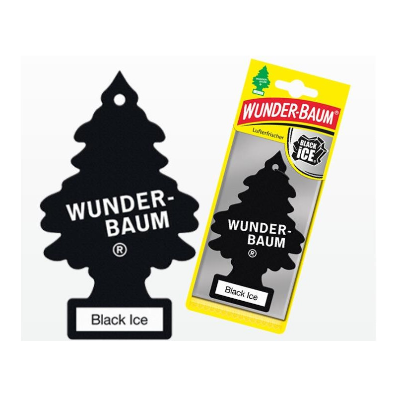 Automobilių oro gaiviklis Wunder-Baum Black Ice