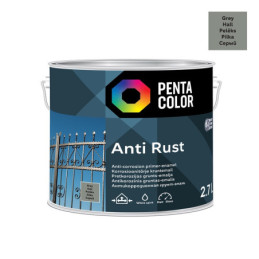 PILKI ANTIKOROZINIAI DAŽAI-GRUNTAS „ANTIRUST“ (2,7 l)