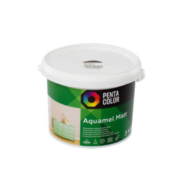 Dažai Pentacolor Aquamel, tamsaus palisandro, matinis, 3 kg.