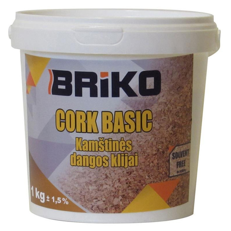 Kamštinės dangos klijai Briko, 1 kg