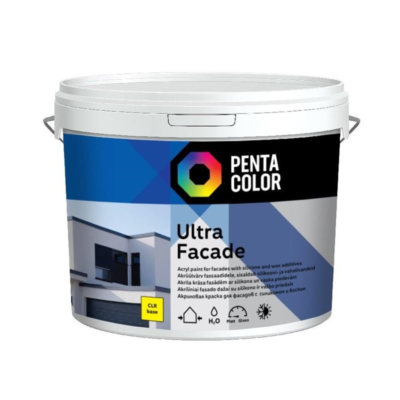 Fasado dažų bazė Pentacolor Ultra Facade, 3 l