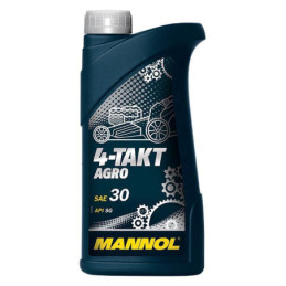 Žoliapjovės variklio tepalas Mannol 4-takt Agro, 1 l