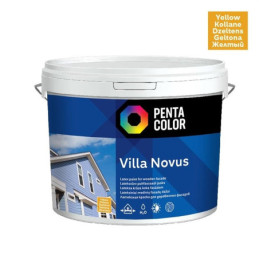 Fasado dažai Pentacolor Villa Novus, geltona, 3 l