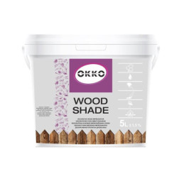 Impregnantas Okko Wood Shade, pilkas, 5 l