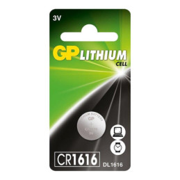 Elementas GP LITHIUM CR1616, 3V