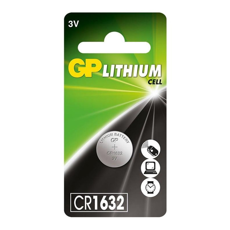 Elementas GP LITHIUM CR1632, 3V