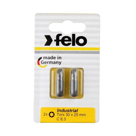 Atsuktuvų antgaliai Felo Torx 30, 25 mm, 2 vnt