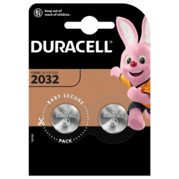 Elementai DURACELL CR2032, 2 vnt