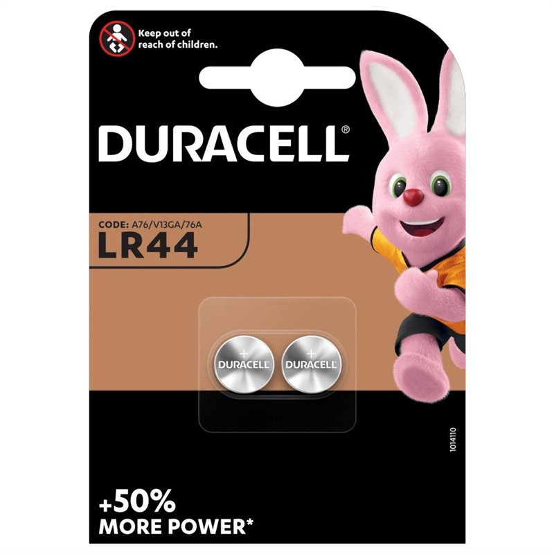 Elementai DURACELL LR44, 1,5V, 2 vnt.