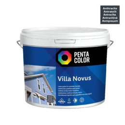 Fasado dažai Pentacolor Villa Novus, antracito, 5 l