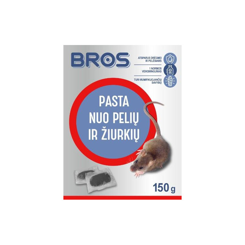 Pasta graužikams Bros, 150 g