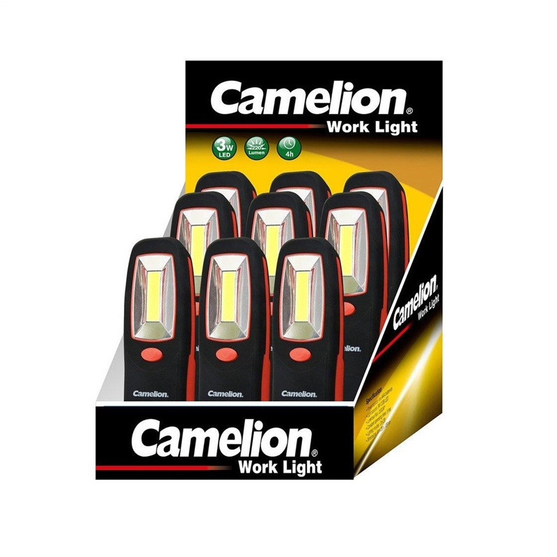 Kišeninis žibintuvėlis CAMELION 3W COB LED