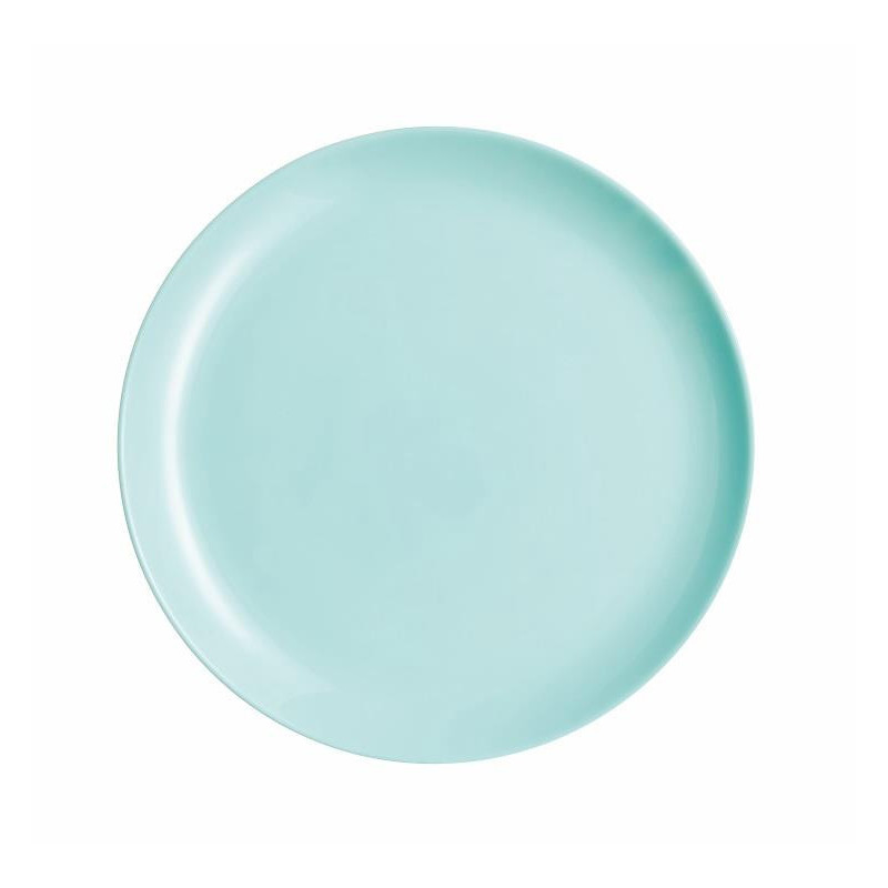 Pietų lėkštė LUMINARC DIWALI LIGHT TURQUOISE, Ø25 cm