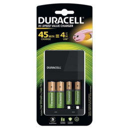 Įkr. elementų kroviklis DURACELL, AA/AAA tipo baterijoms