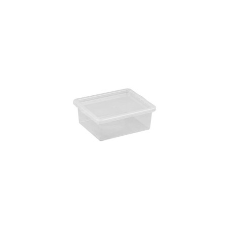 Daiktadėžė OKKO BASIC BOX, 1,7 l, skaidri, 17×20,5×7,5 cm