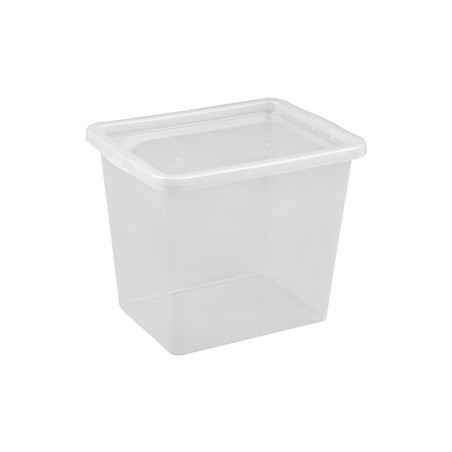 Daiktadėžė OKKO BASIC BOX, 31 l, skaidri, 33×42,5×34,7 cm