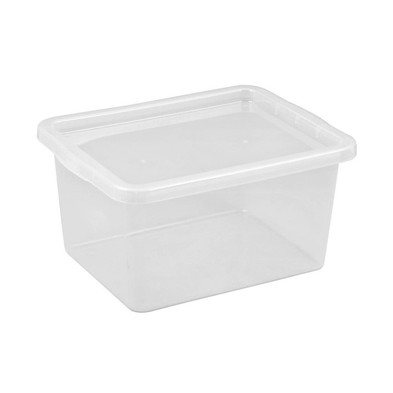 Daiktadėžė OKKO BASIC BOX, 52 l, skaidri, 59,5×39,5×31 cm