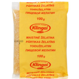 Želatina KLINGAI, 100 g