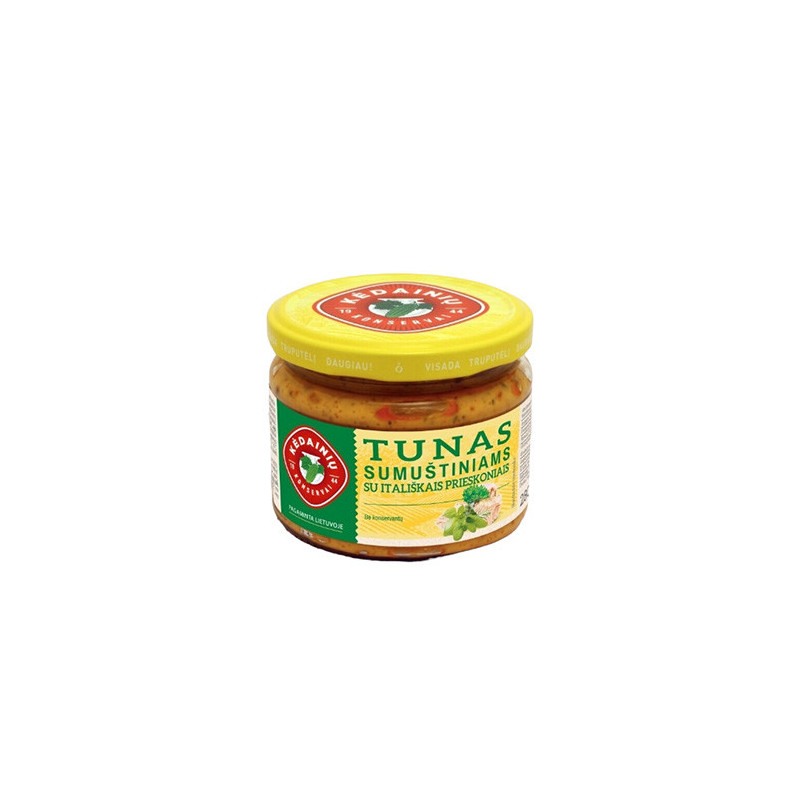 Sumuštinių tunas su itališkais prieskoniais, 280 g