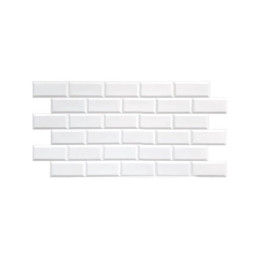 PVC sienų danga 24059, White Unit, 966x484 mm