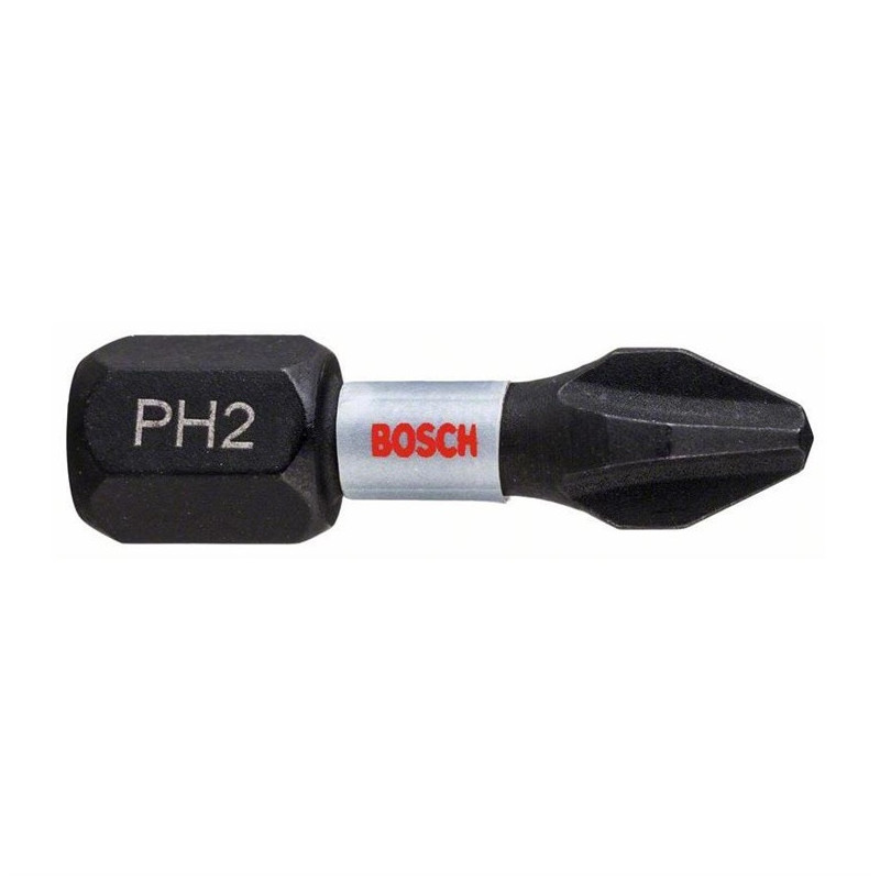 Antgaliai sukimo Bosch 25 mm PH2 2 vnt 2608522403