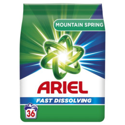 Skalbimo milteliai Ariel mountain spring 36skalbimai, 1.98kg