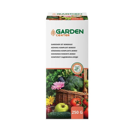 Sodininko rinkinys Garden Center BORDO, miltelinės, 0.25 kg